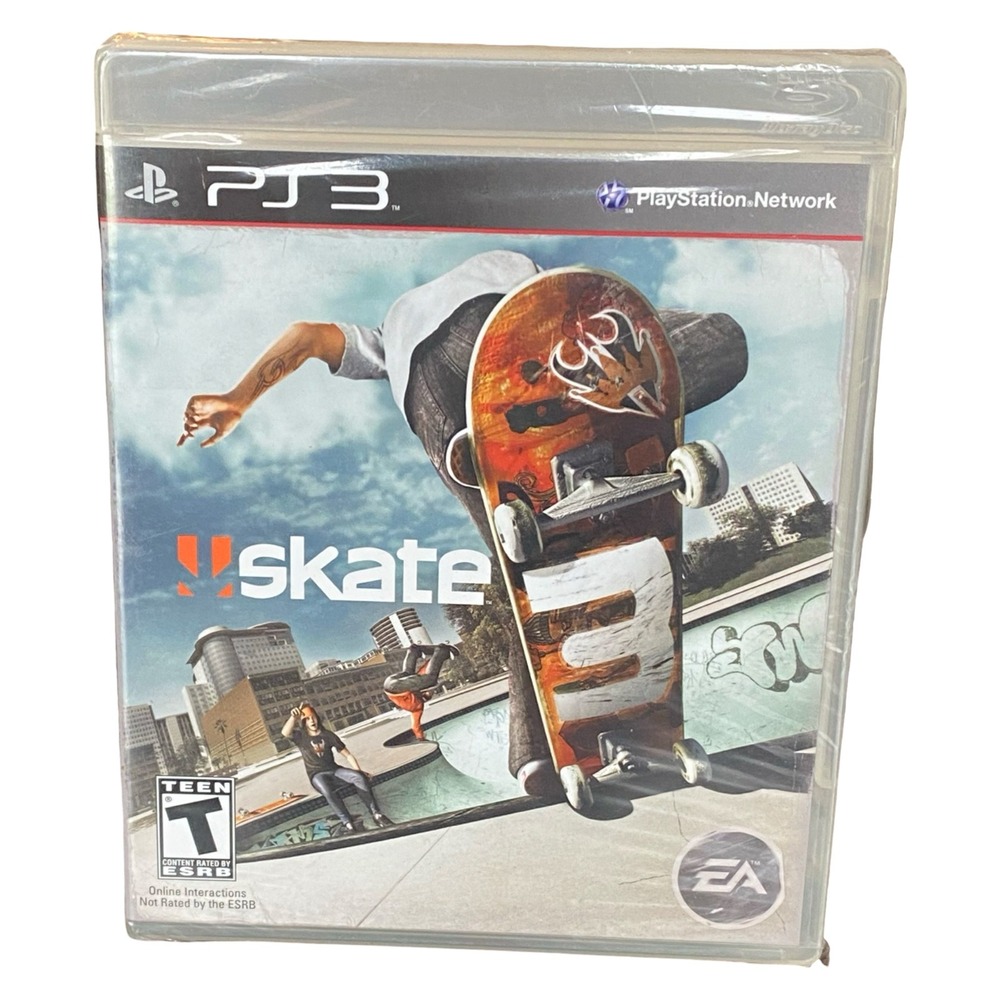 Skate 3 Sony PlayStation 3 PS3 Black Label Rare Factory Sealed